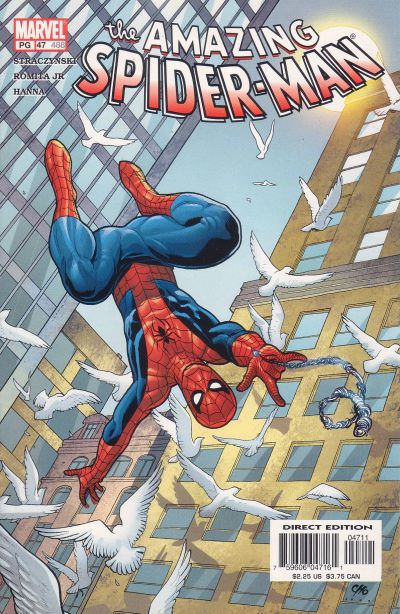 Cover for The Amazing Spider-Man (Marvel, 1999 series) #47 (488) [Direct Edition]