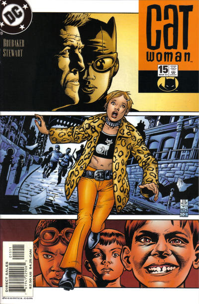 Cover for Catwoman (DC, 2002 series) #15 [Direct Sales]