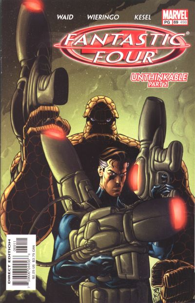 Cover for Fantastic Four (Marvel, 1998 series) #69 (498) [Direct Edition]