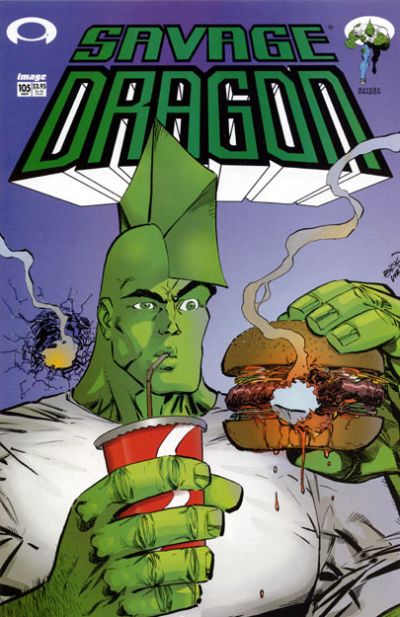 Cover for Savage Dragon (Image, 1993 series) #105