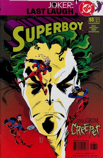 Cover for Superboy (DC, 1994 series) #93 [Direct Sales]