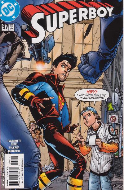 Cover for Superboy (DC, 1994 series) #97 [Direct Sales]