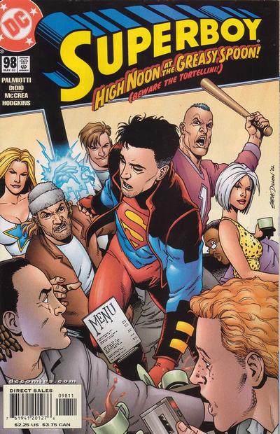 Cover for Superboy (DC, 1994 series) #98 [Direct Sales]