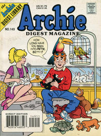 Cover for Archie Comics Digest (Archie, 1973 series) #149 [Direct Edition]
