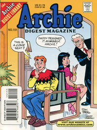 Cover for Archie Comics Digest (Archie, 1973 series) #151 [Direct Edition]