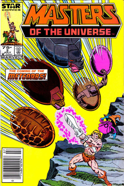 Cover for Masters of the Universe (Marvel, 1986 series) #2 [Newsstand]