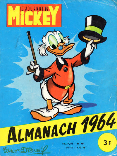 Cover for Almanach du Journal de Mickey (Hachette, 1956 series) #1964