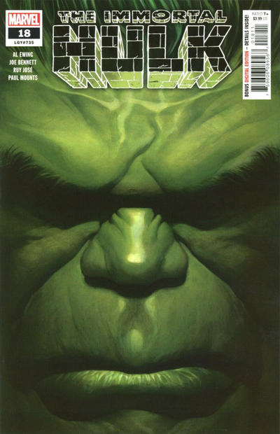 Cover for Immortal Hulk (Marvel, 2018 series) #18