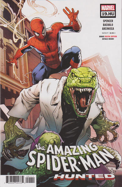 Cover for Amazing Spider-Man (Marvel, 2018 series) #19.HU
