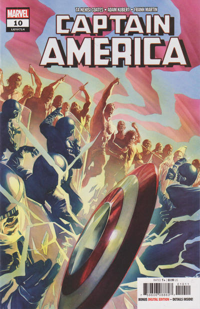 Cover for Captain America (Marvel, 2018 series) #10 (714) [Alex Ross]