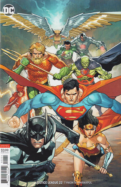 Cover for Justice League (DC, 2018 series) #22 [Leinil Yu Variant Cover]