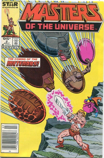 Cover for Masters of the Universe (Marvel, 1986 series) #2 [Canadian]