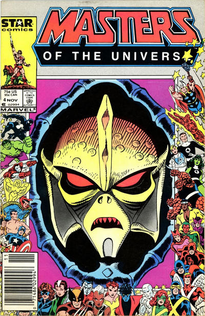 Cover for Masters of the Universe (Marvel, 1986 series) #4 [Newsstand]