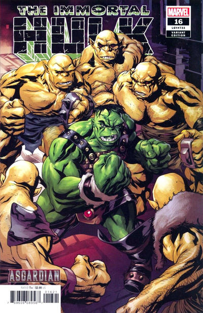 Cover for Immortal Hulk (Marvel, 2018 series) #16 [Mike McKone 'Asgardian']