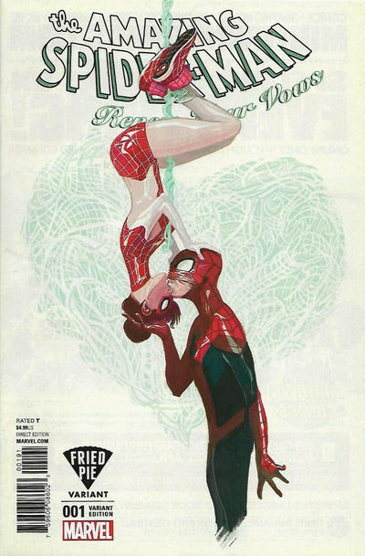 Cover for Amazing Spider-Man: Renew Your Vows (Marvel, 2017 series) #1 [Variant Edition - Fried Pie Exclusive - Mike del Mundo Cover]