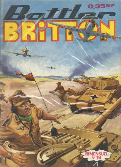 Cover for Battler Britton (Impéria, 1958 series) #34