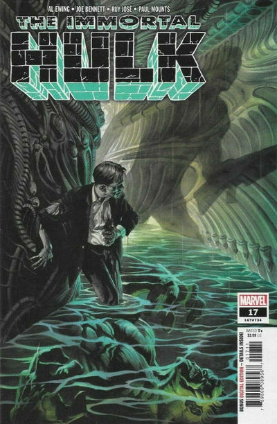Cover for Immortal Hulk (Marvel, 2018 series) #17 [Alex Ross]