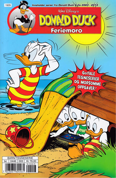 Cover for Donald Ducks Show (Hjemmet / Egmont, 1957 series) #[203] - Feriemoro