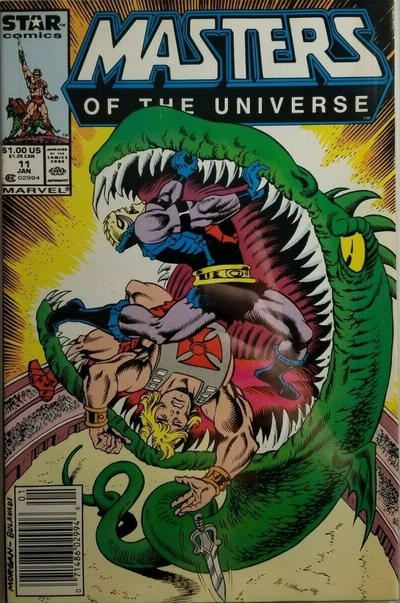 Cover for Masters of the Universe (Marvel, 1986 series) #11 [Newsstand]