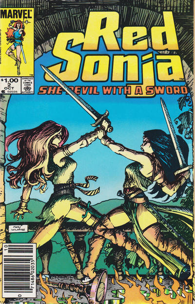 Cover for Red Sonja (Marvel, 1983 series) #2 [Newsstand]
