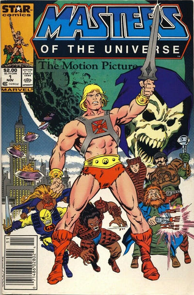 Cover for Masters of the Universe The Motion Picture (Marvel, 1987 series) #1 [Newsstand]