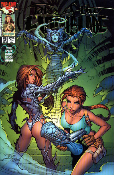 Cover for Tales of the Witchblade (Image, 1996 series) #9 [Gold Foil Variant]