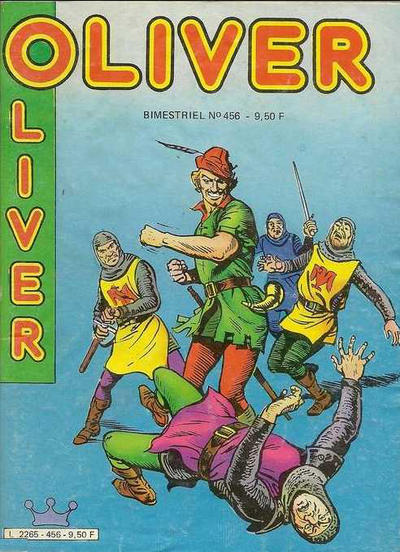 Cover for Oliver (Impéria, 1958 series) #456