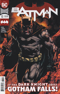 Cover Thumbnail for Batman (DC, 2016 series) #72