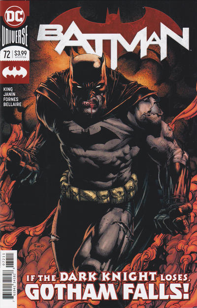 Cover for Batman (DC, 2016 series) #72