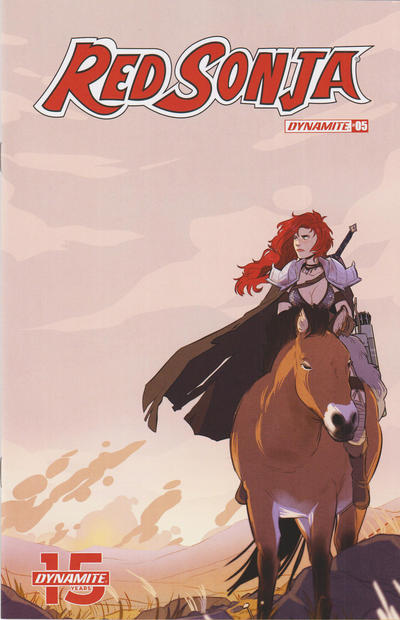 Cover for Red Sonja (Dynamite Entertainment, 2019 series) #5 [Cover D Jenn St-Onge]