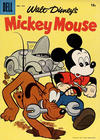 Cover for Walt Disney's Mickey Mouse (Dell, 1952 series) #57 [15¢]
