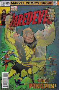 Cover Thumbnail for Daredevil (Marvel, 2016 series) #595 [Elizabeth Torque Lenticular Homage]