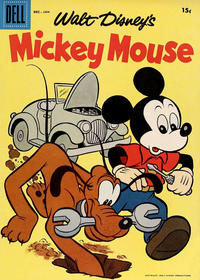 Cover Thumbnail for Walt Disney's Mickey Mouse (Dell, 1952 series) #57 [15¢]