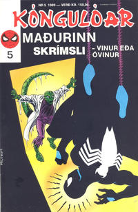 Cover Thumbnail for Kóngulóarmaðurinn (Semic International, 1985 series) #5/1989