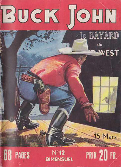 Cover for Buck John (Impéria, 1953 series) #12