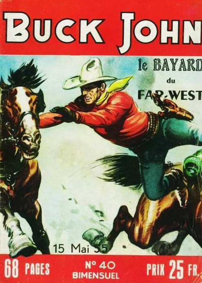 Cover for Buck John (Impéria, 1953 series) #40