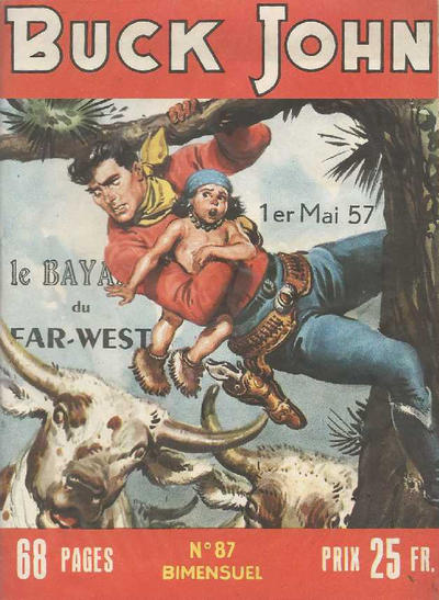 Cover for Buck John (Impéria, 1953 series) #87