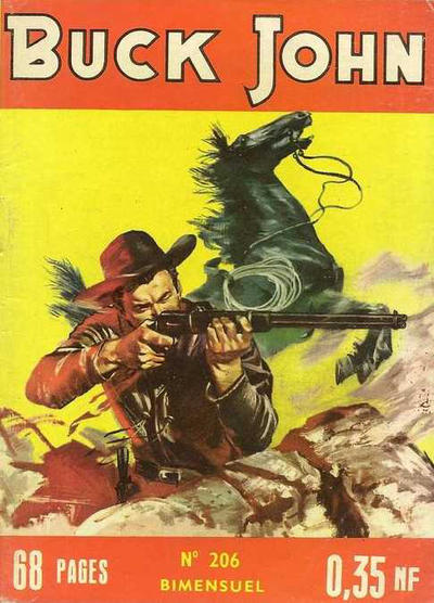 Cover for Buck John (Impéria, 1953 series) #206