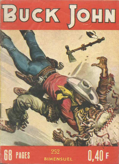 Cover for Buck John (Impéria, 1953 series) #252