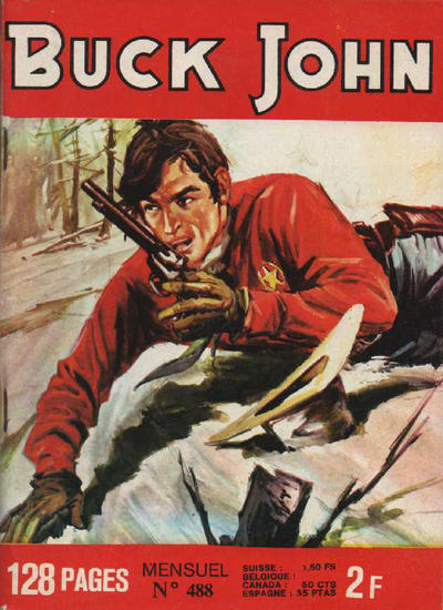 Cover for Buck John (Impéria, 1953 series) #488