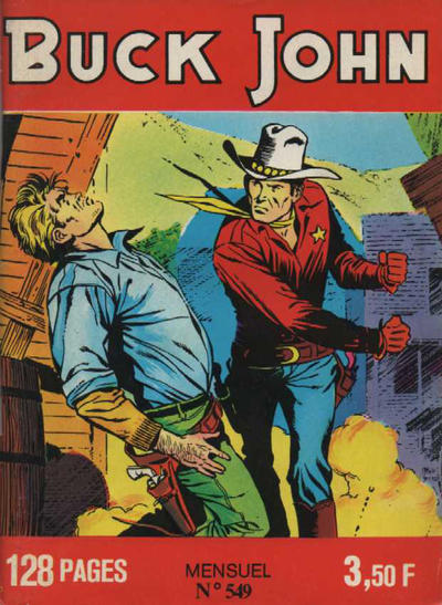 Cover for Buck John (Impéria, 1953 series) #549