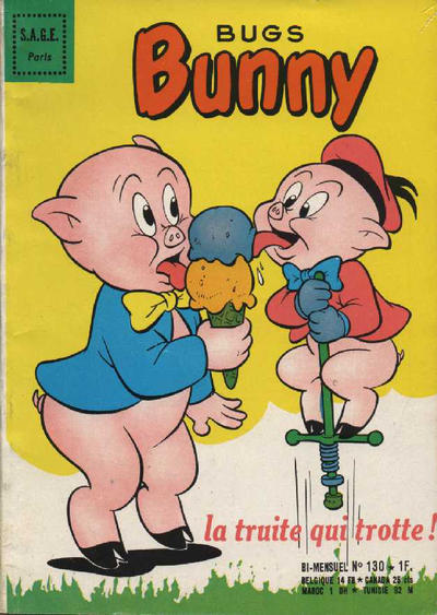 Cover for Bugs Bunny (Sage - Sagédition, 1962 series) #130