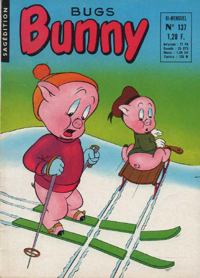 Cover for Bugs Bunny (Sage - Sagédition, 1962 series) #137