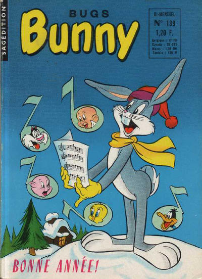 Cover for Bugs Bunny (Sage - Sagédition, 1962 series) #139