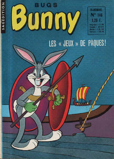 Cover for Bugs Bunny (Sage - Sagédition, 1962 series) #146