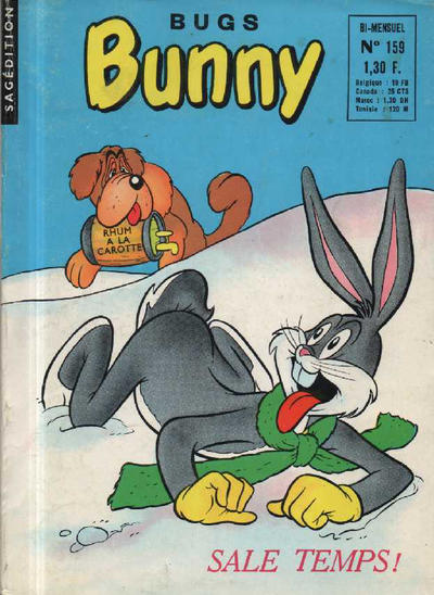 Cover for Bugs Bunny (Sage - Sagédition, 1962 series) #159