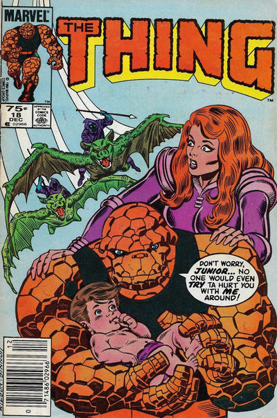 Cover for The Thing (Marvel, 1983 series) #18 [Canadian]
