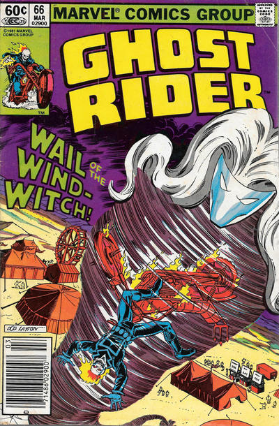 Cover for Ghost Rider (Marvel, 1973 series) #66 [Newsstand]