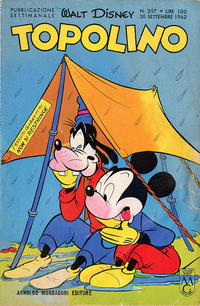 Cover Thumbnail for Topolino (Mondadori, 1949 series) #357