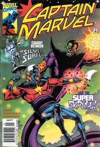 Cover Thumbnail for Captain Marvel (Marvel, 2000 series) #9 [Newsstand]